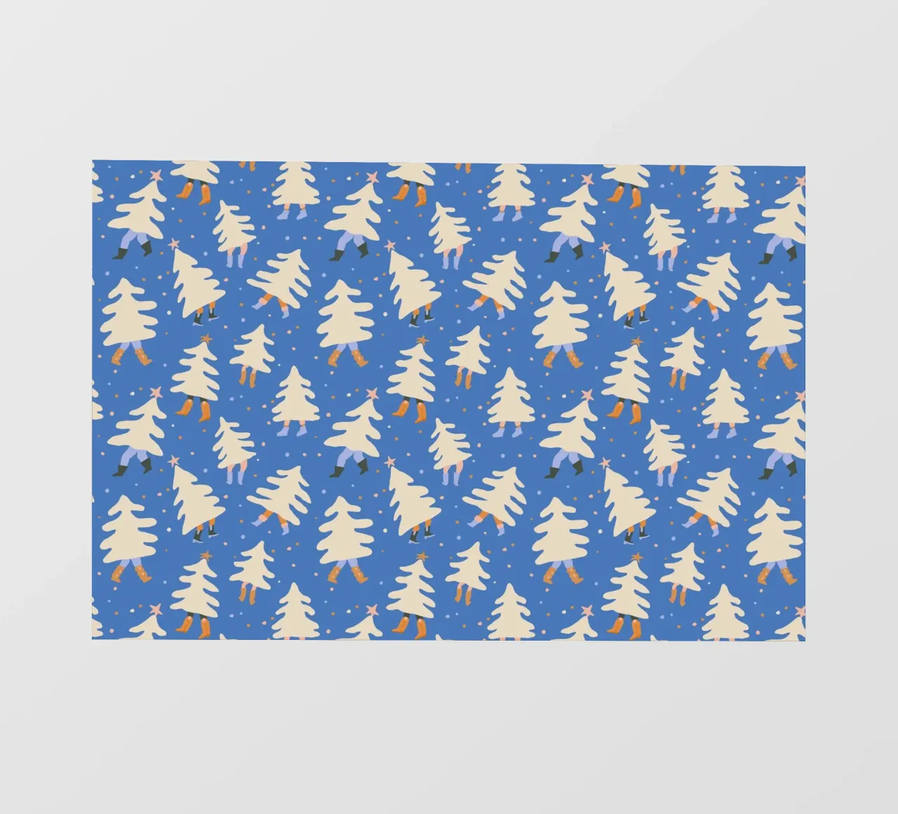 Christmas Pattern No 43 telo in pvc da treechild