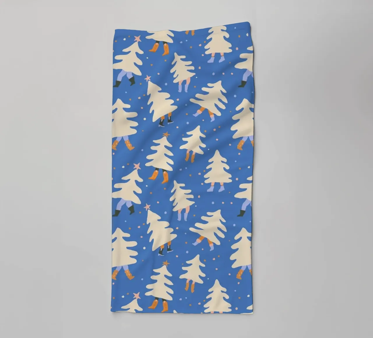 Christmas Pattern No 43 asciugamano da bagno da treechild