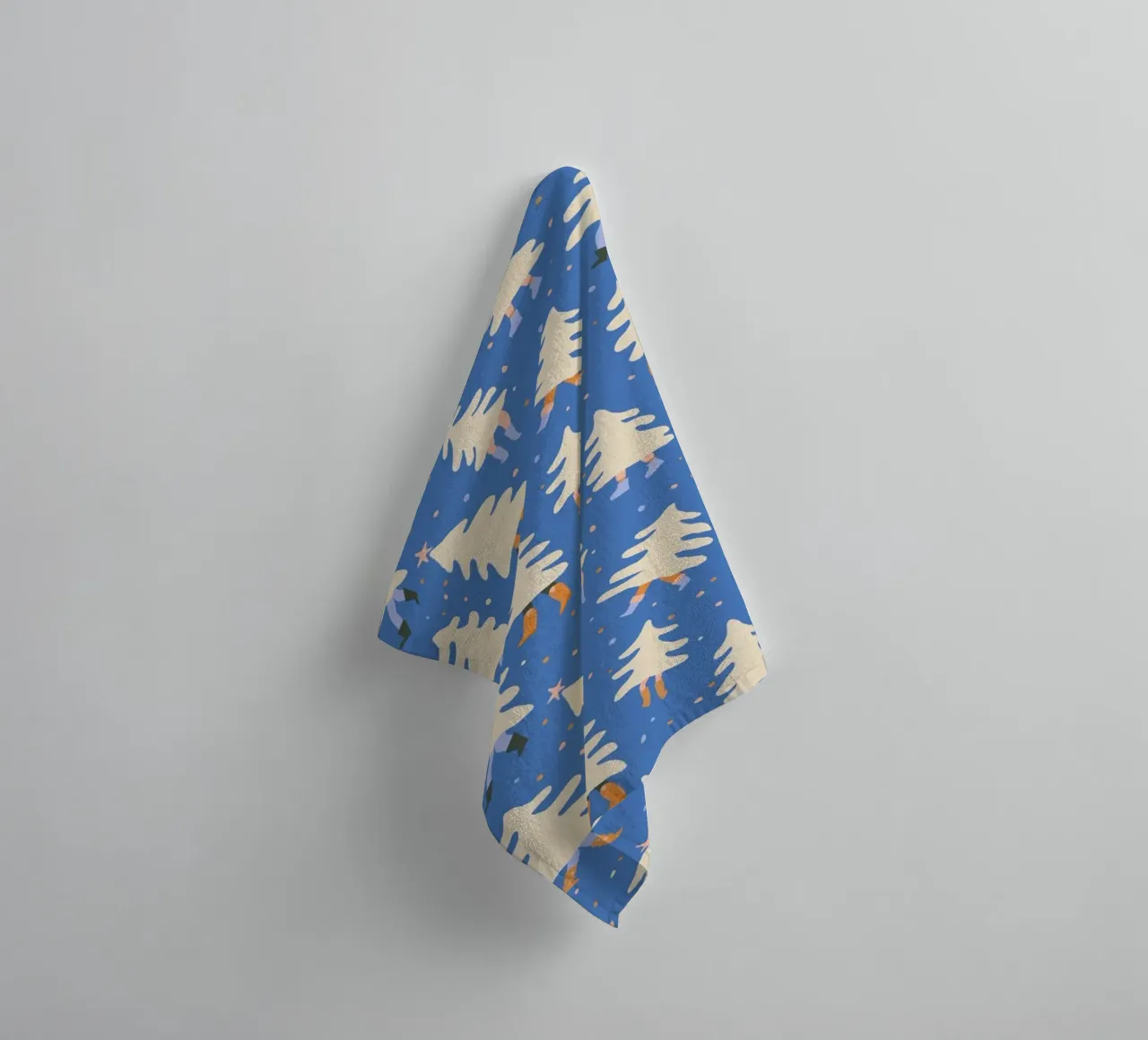 Christmas Pattern No 43 asciugamano da bagno da treechild