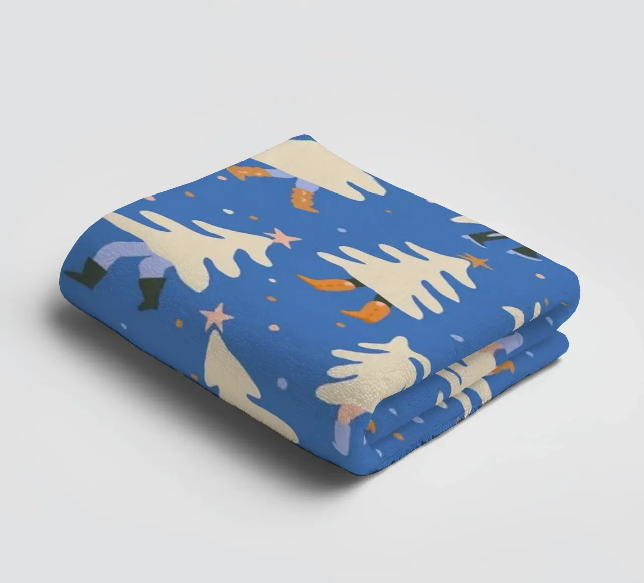 Christmas Pattern No 43 asciugamano da bagno da treechild