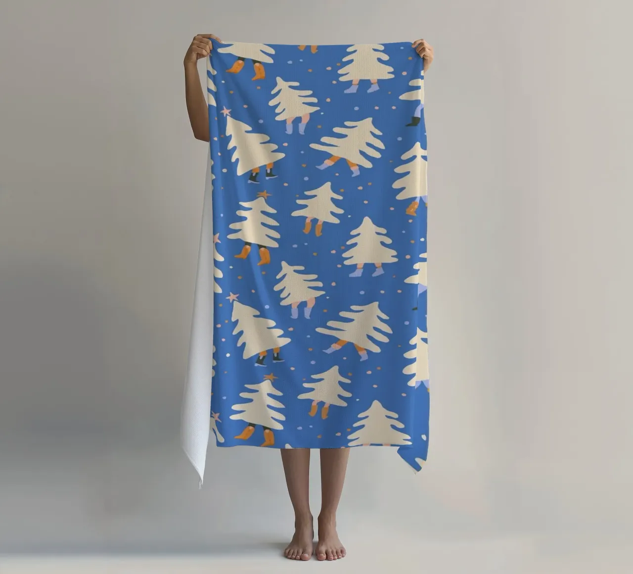 Christmas Pattern No 43 telo mare da treechild
