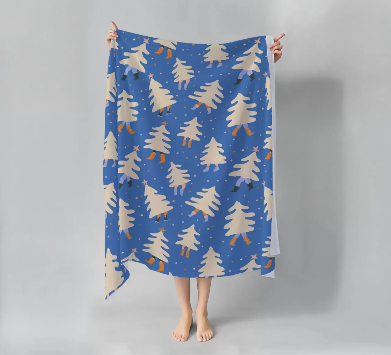 Christmas Pattern No 43 telo mare da treechild