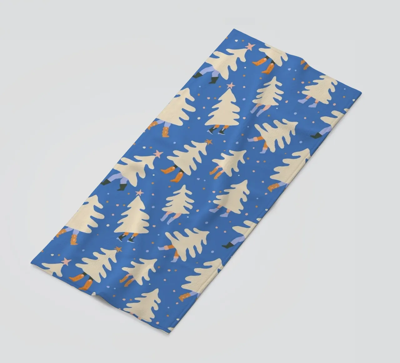 Christmas Pattern No 43 telo mare da treechild
