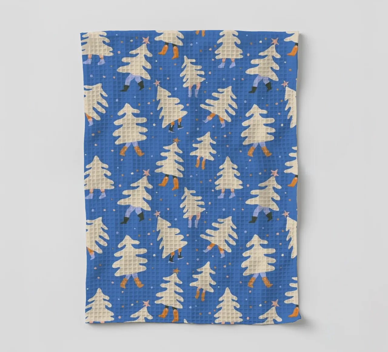 Christmas Pattern No 43 canovaccio da cucina da treechild
