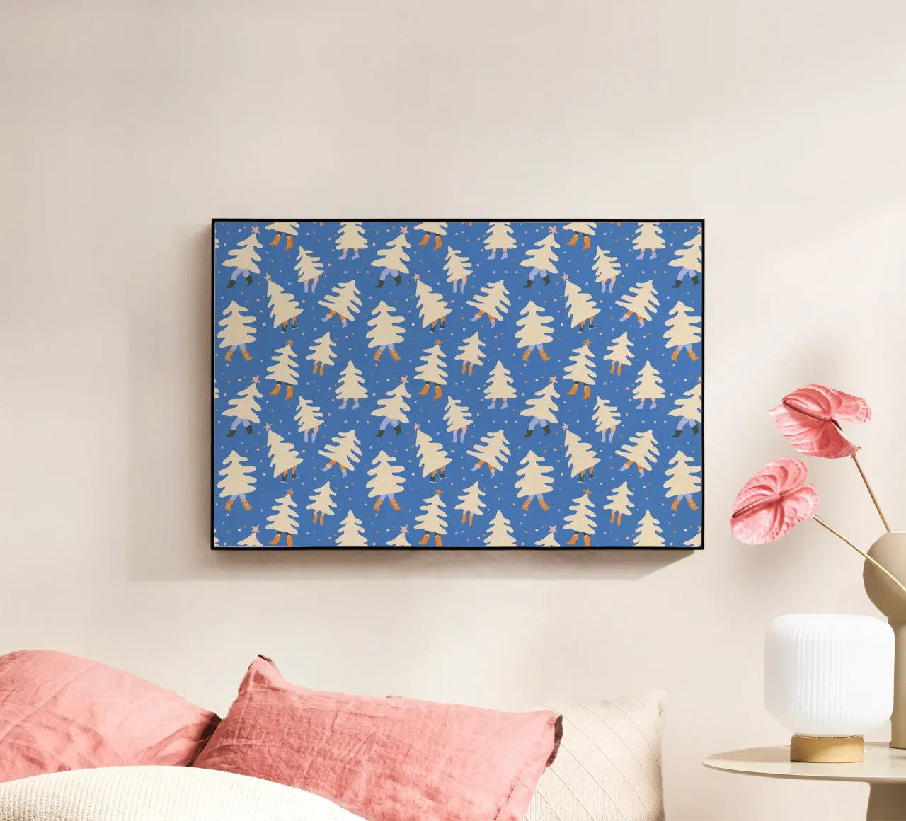 Christmas Pattern No 43 plexiglass da treechild