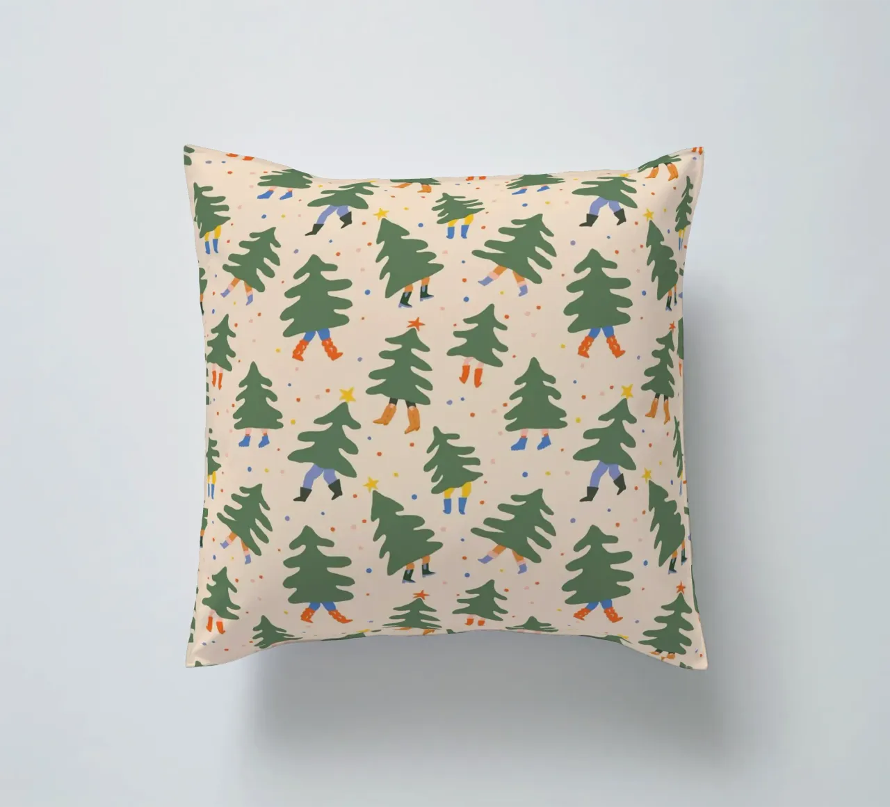 Christmas Pattern No 45 cuscino da treechild