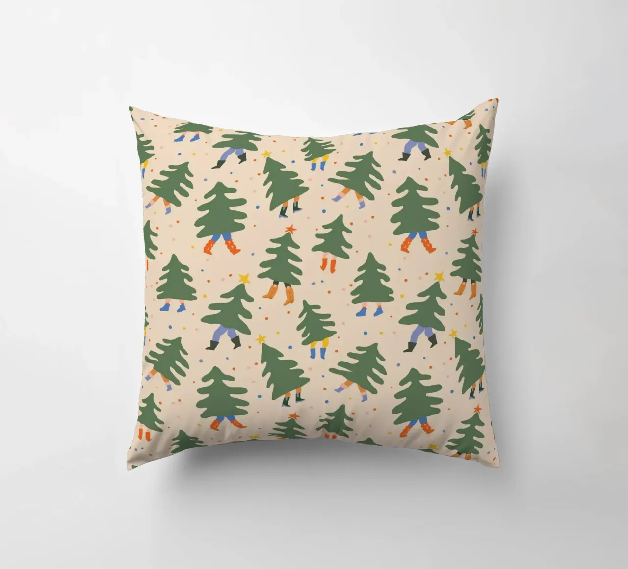 Christmas Pattern No 45 cuscino da treechild