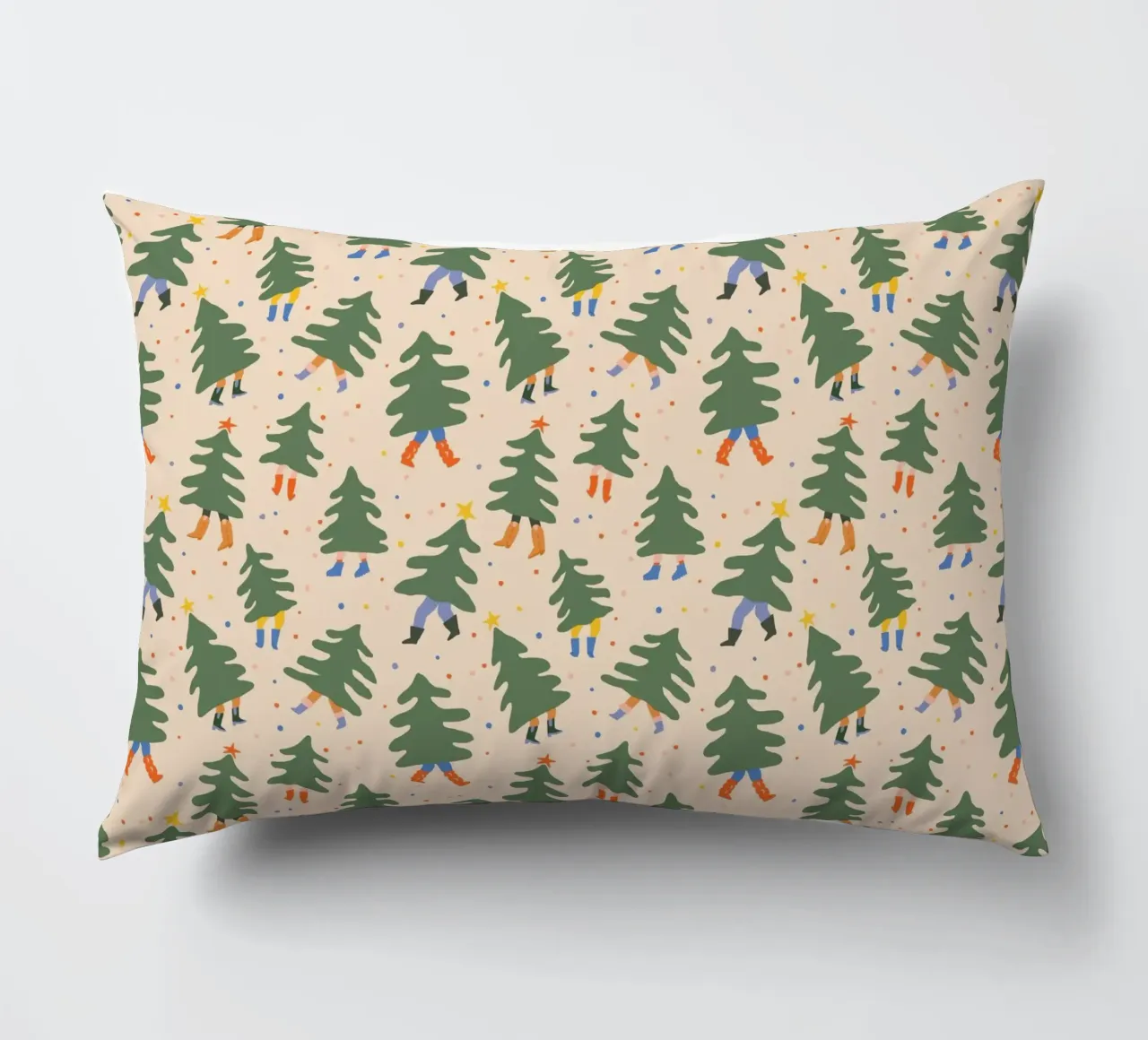 Christmas Pattern No 45 cuscino da treechild