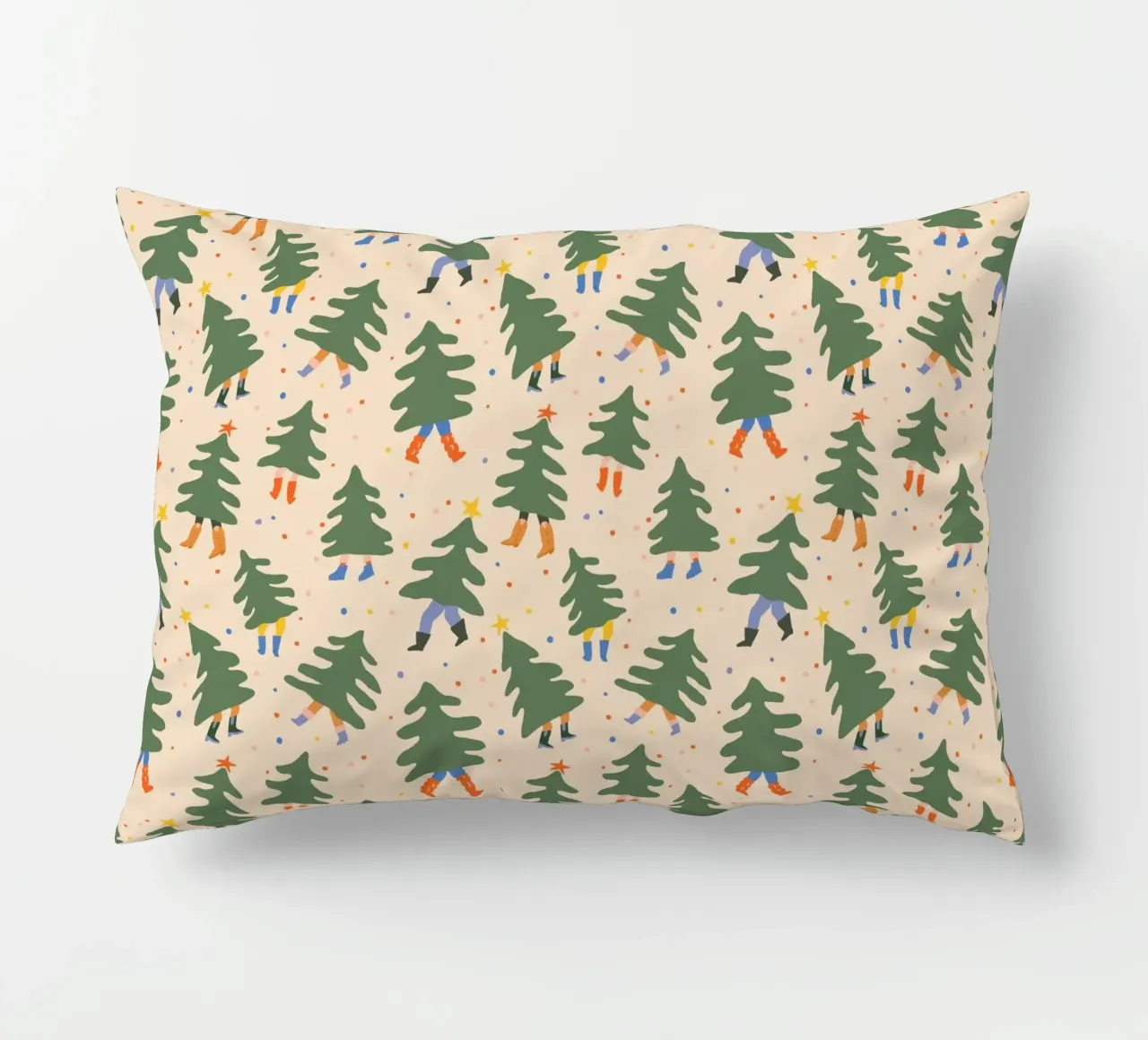 Christmas Pattern No 45 cuscino da treechild