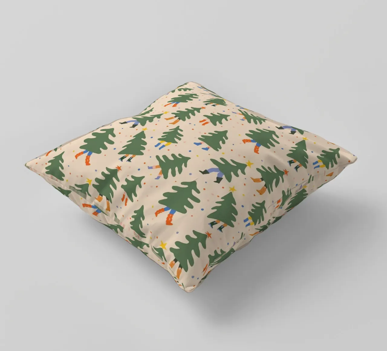 Christmas Pattern No 45 cuscino da treechild