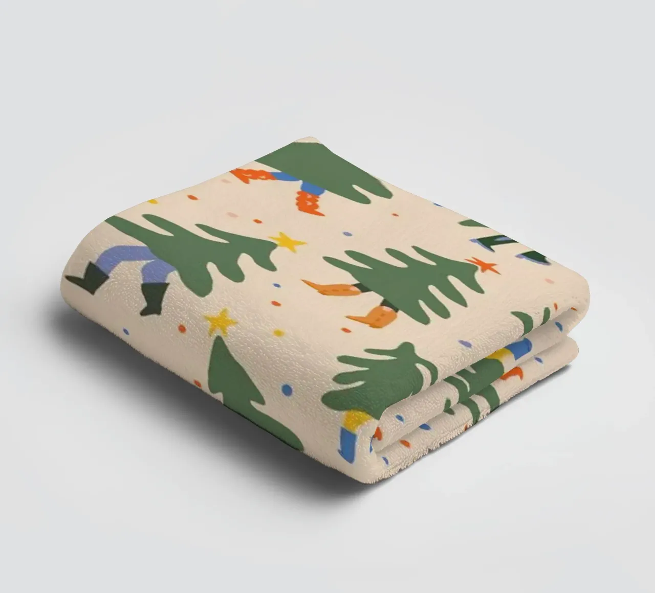 Christmas Pattern No 45 asciugamano da bagno da treechild
