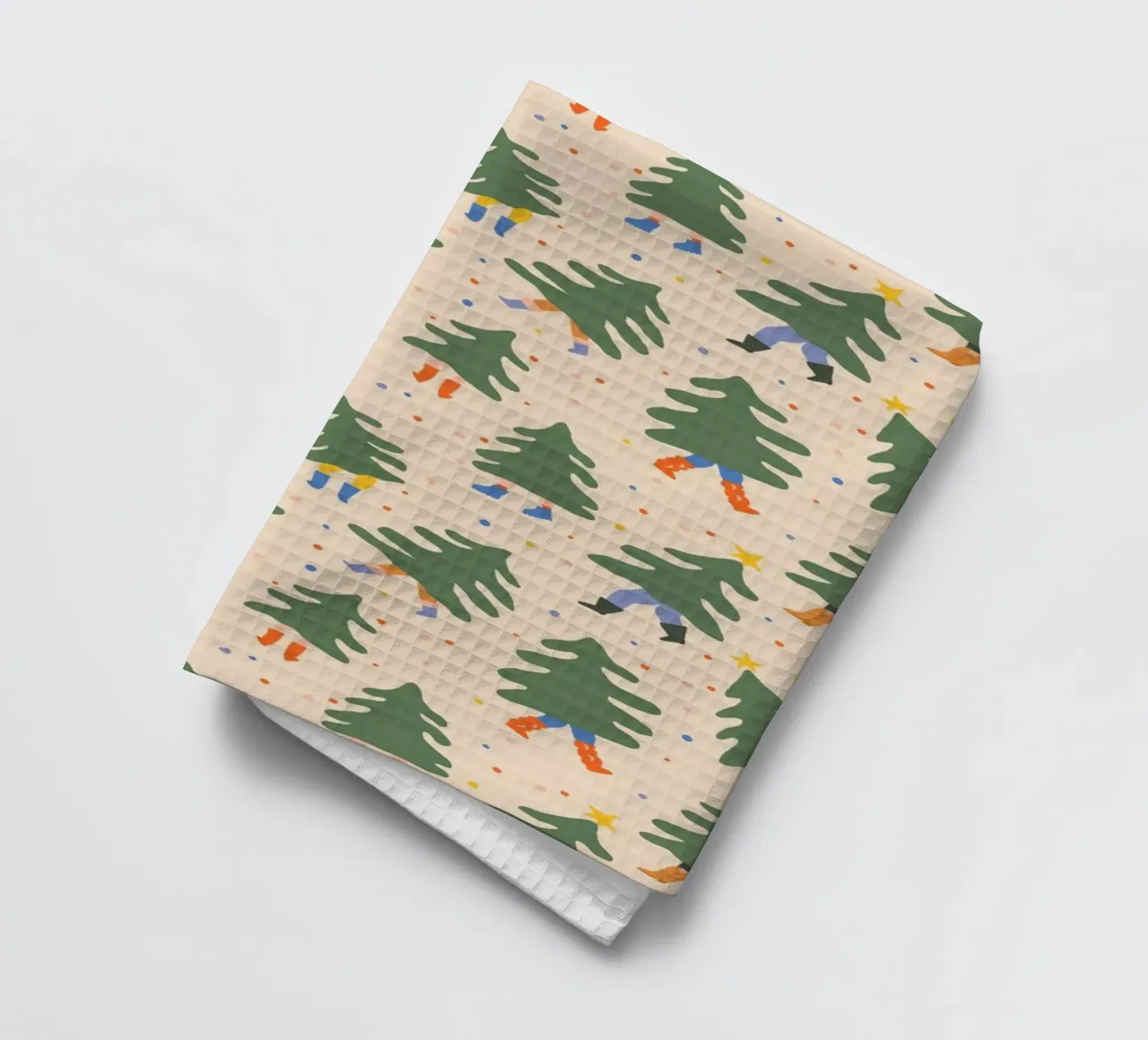 Christmas Pattern No 45 canovaccio da cucina da treechild