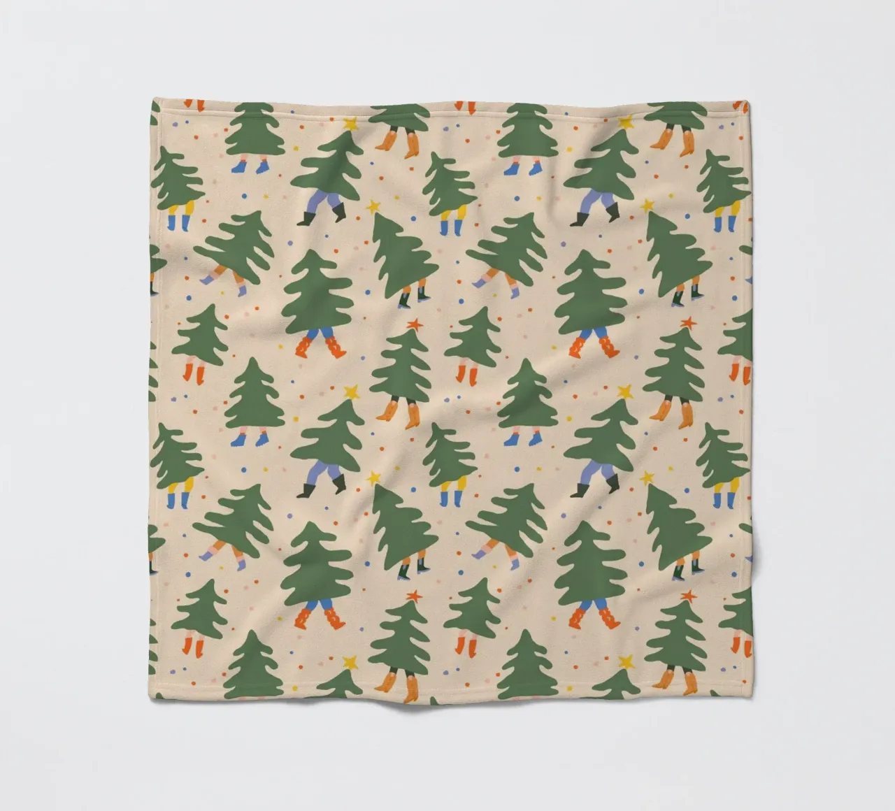 Christmas Pattern No 45 coperta in pile da treechild