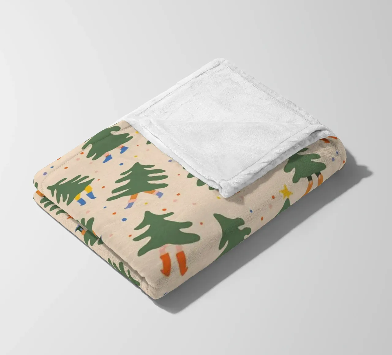 Christmas Pattern No 45 coperta in pile da treechild