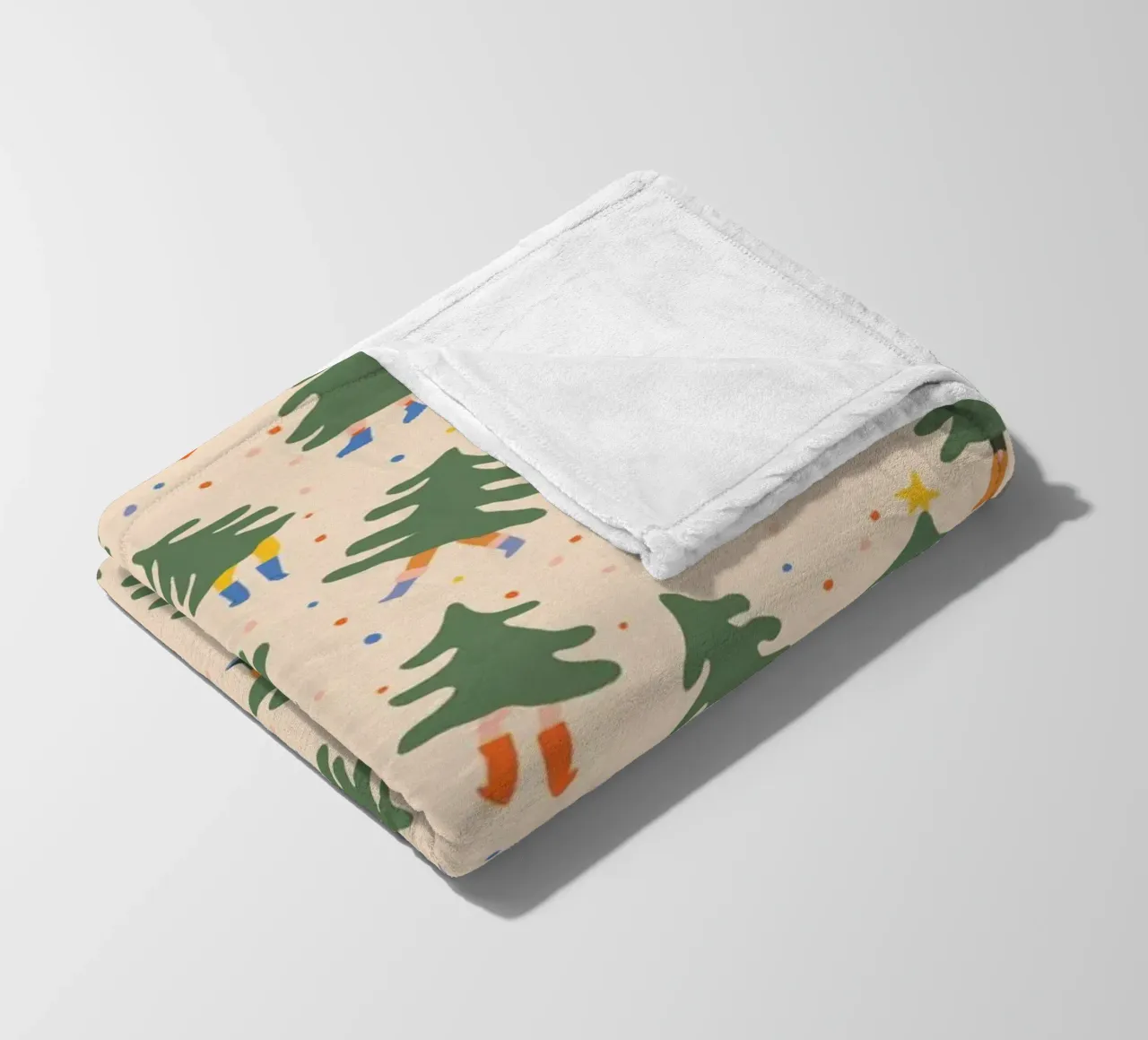 Christmas Pattern No 45 coperta in pile da treechild