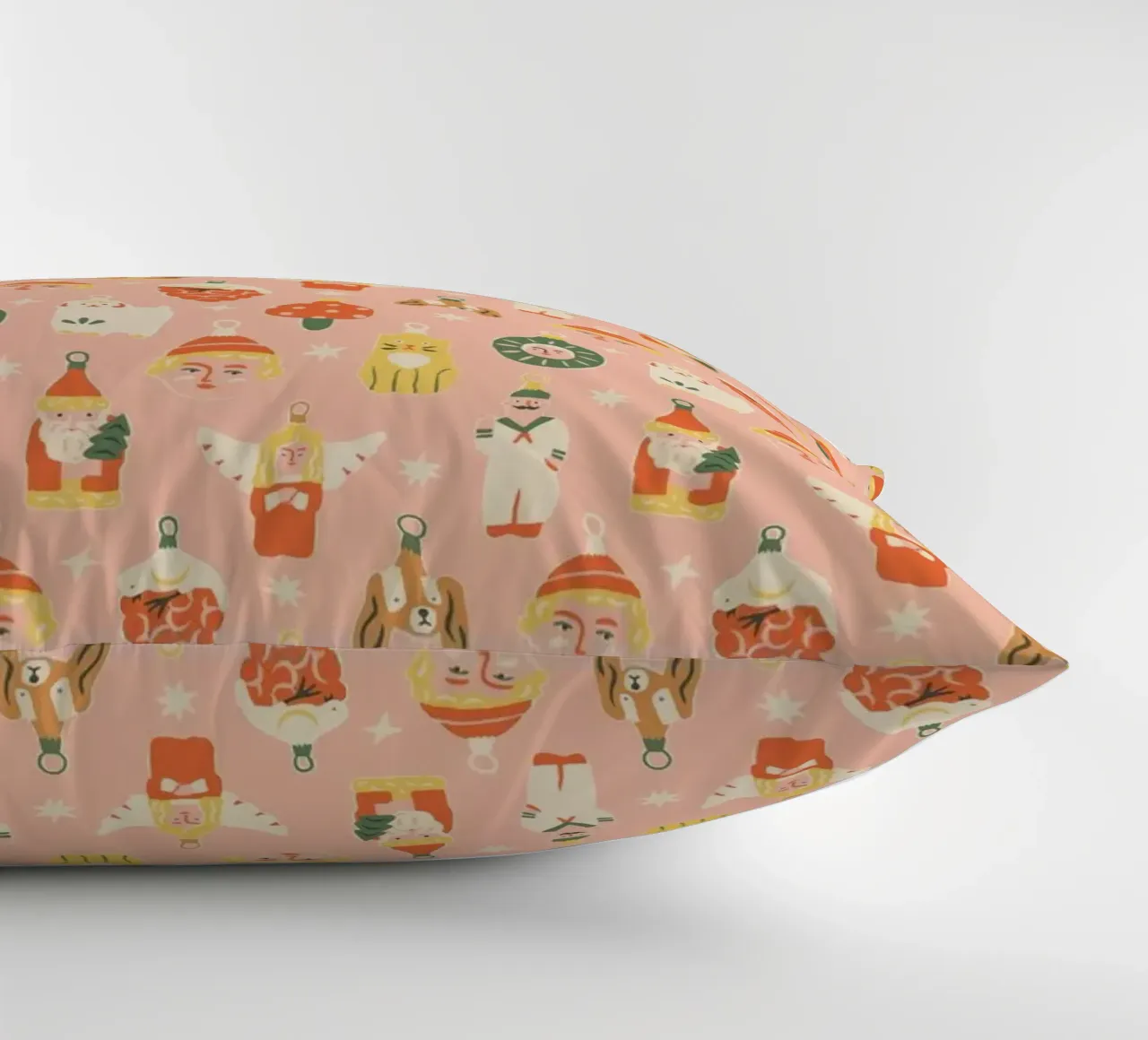 Christmas pattern No 46 cuscino da treechild