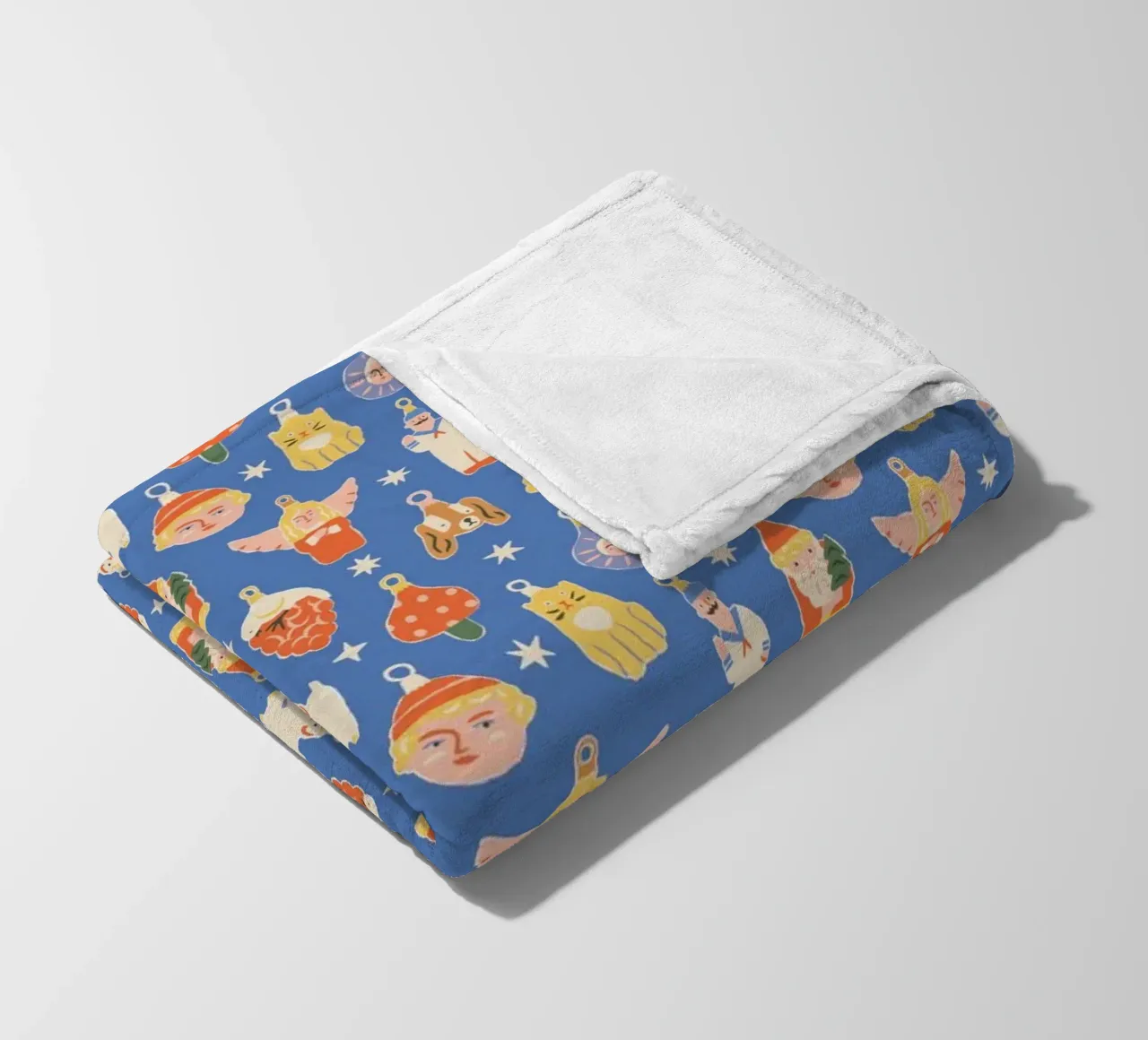Christmas Pattern No 47 coperta in pile da treechild