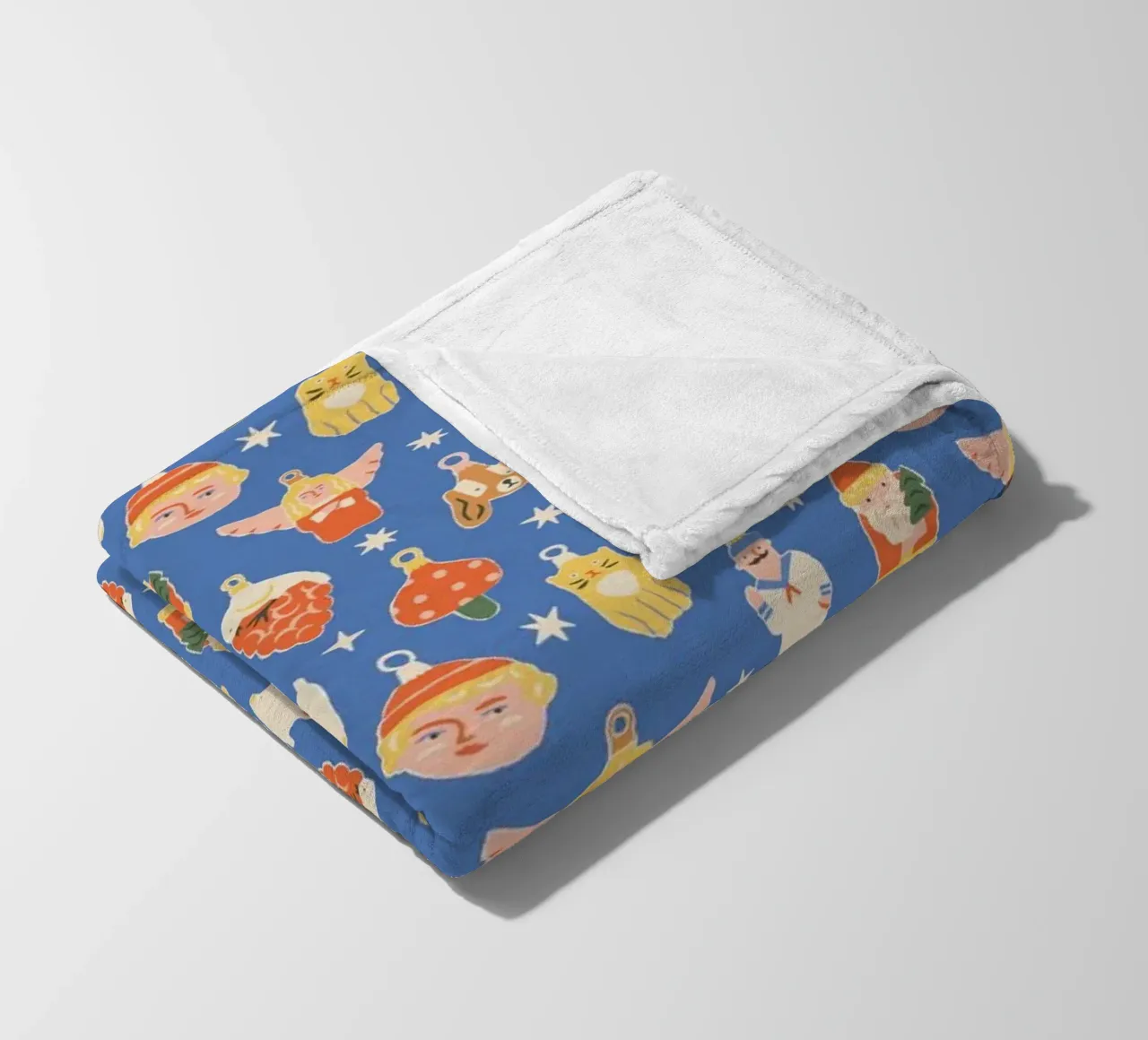 Christmas Pattern No 47 coperta in pile da treechild