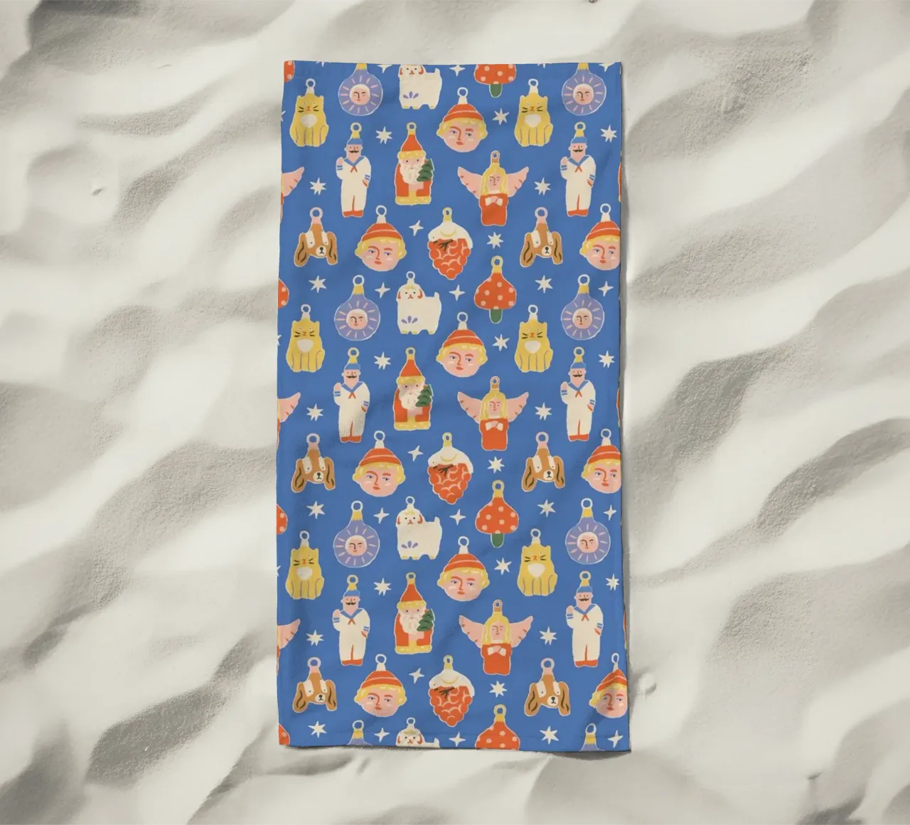 Christmas Pattern No 47 telo mare da treechild