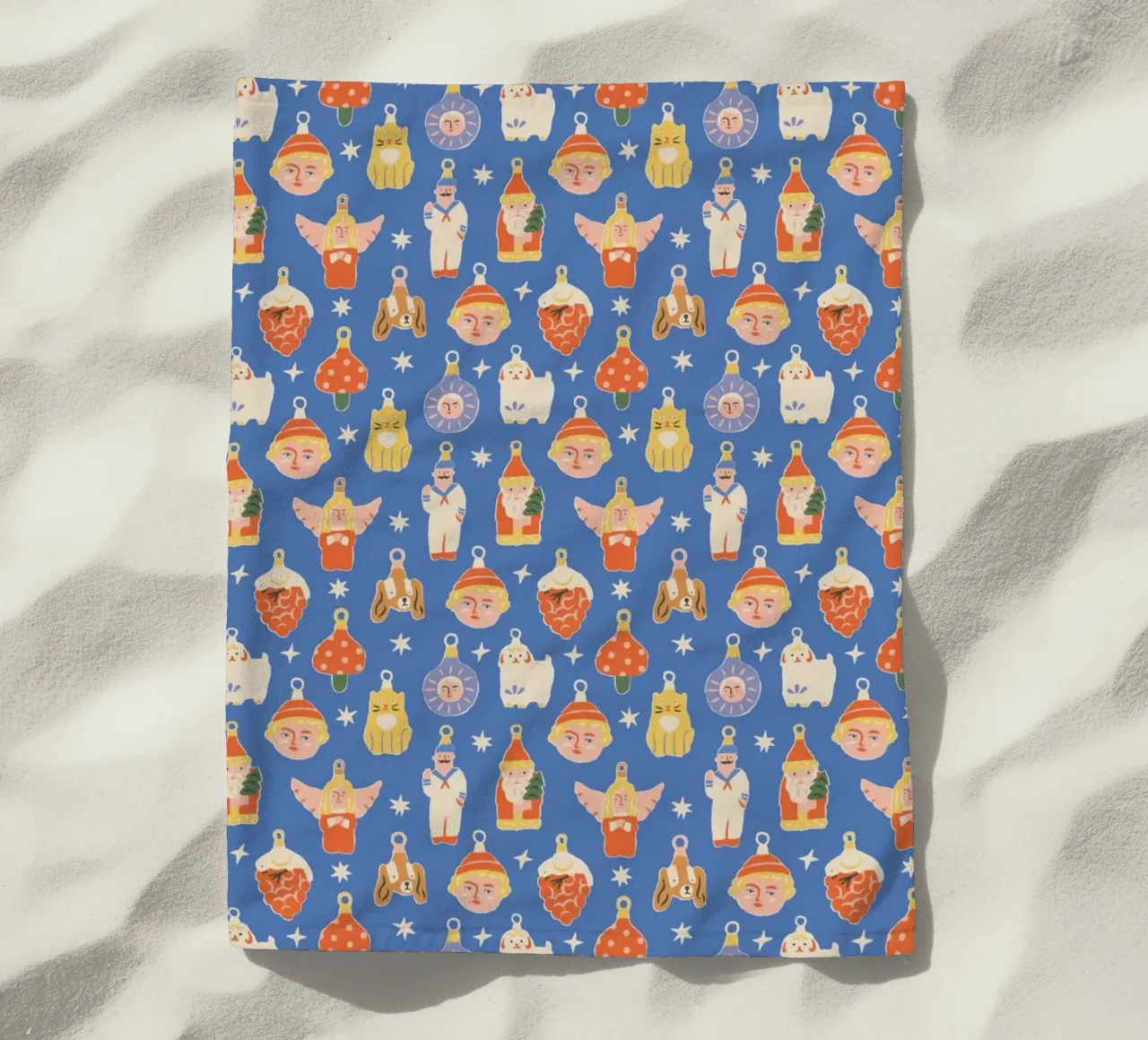 Christmas Pattern No 47 telo mare da treechild