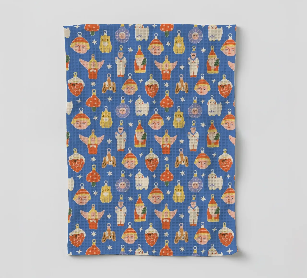 Christmas Pattern No 47 canovaccio da cucina da treechild
