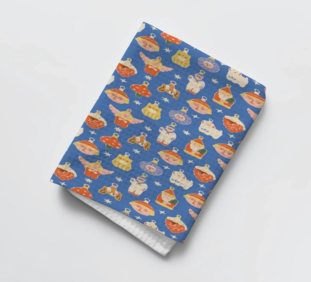 Christmas Pattern No 47 canovaccio da cucina da treechild