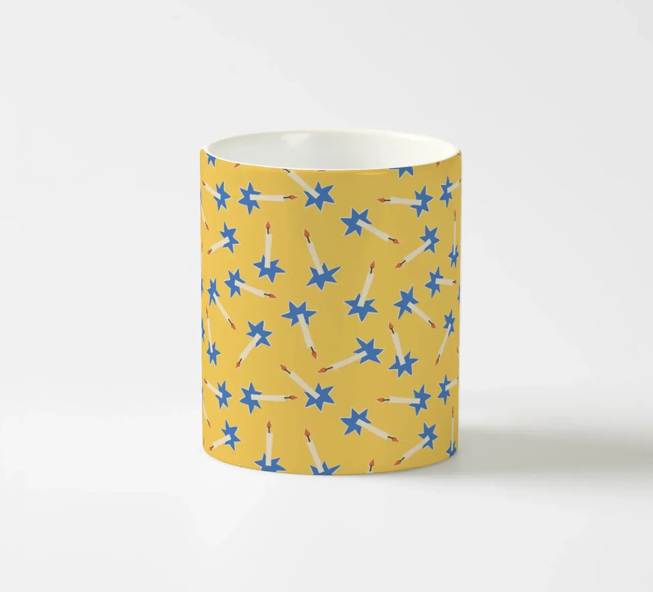 Christmas Pattern No 48 tazza in ceramica da treechild