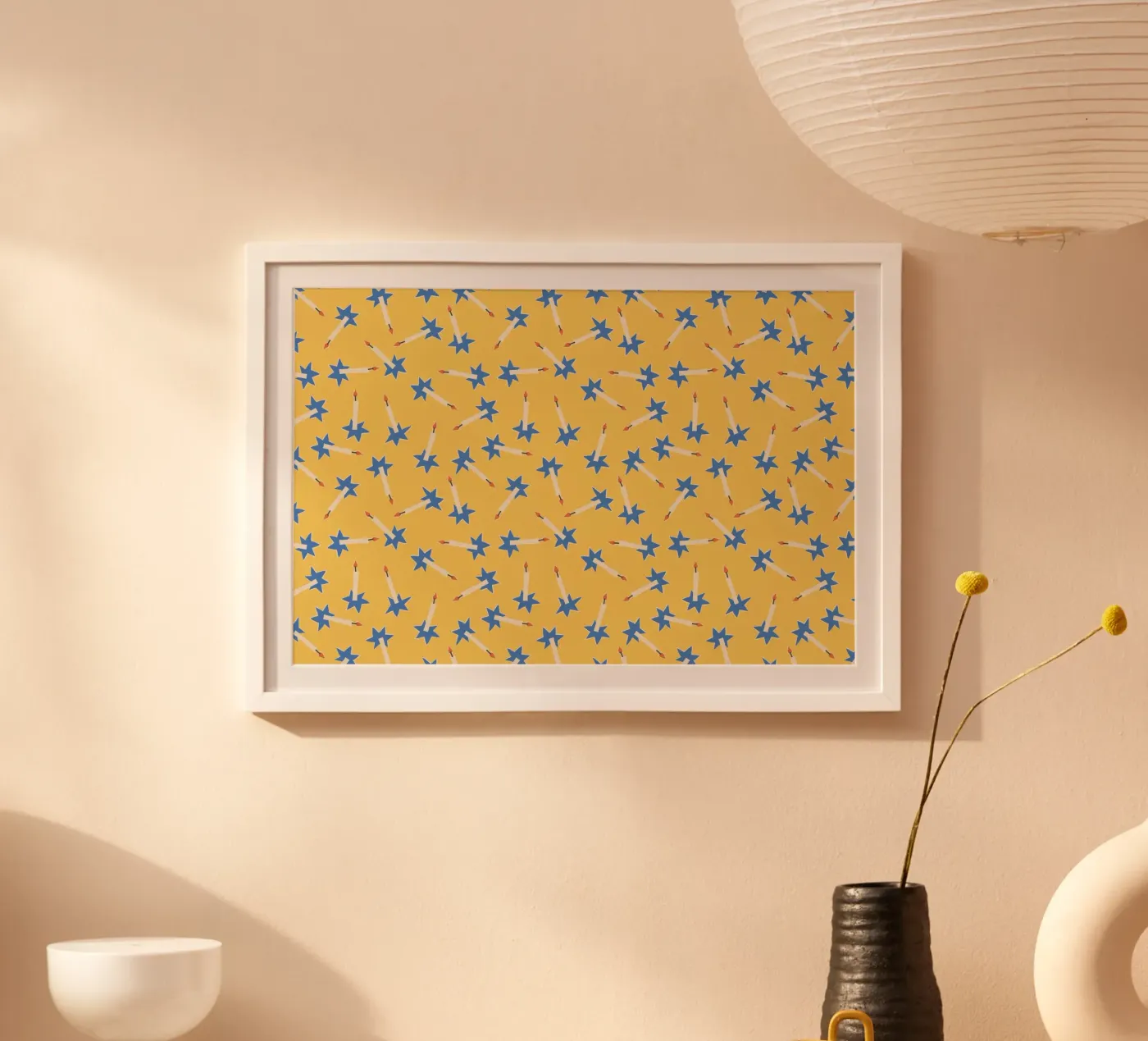 Christmas Pattern No 48 poster da treechild