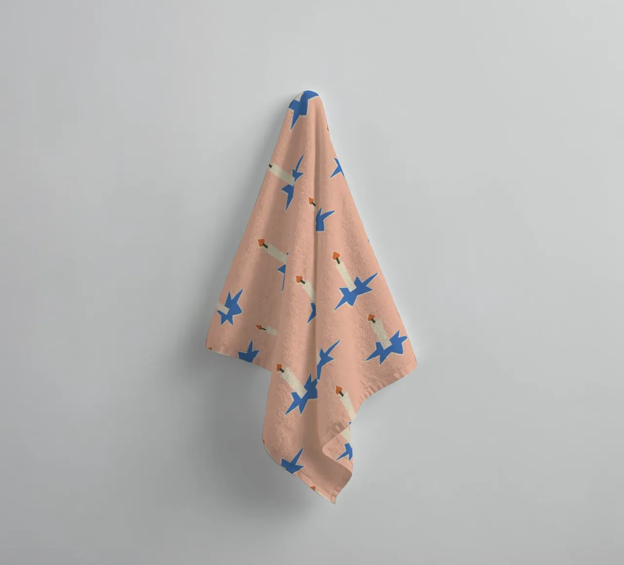 Christmas Pattern No 49 asciugamano da bagno da treechild