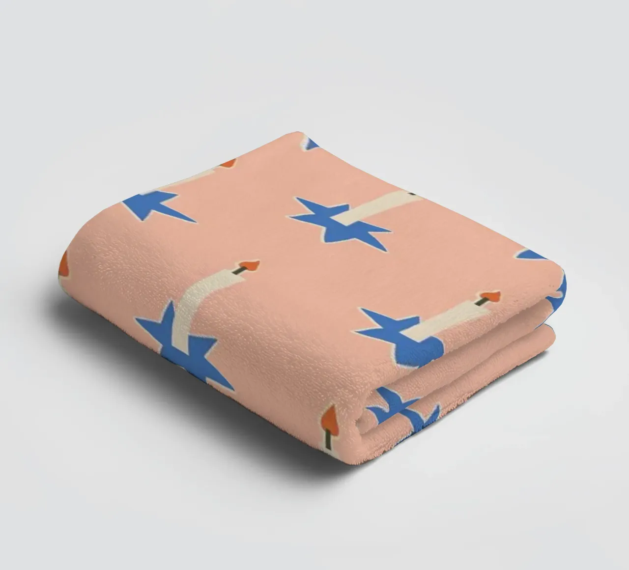 Christmas Pattern No 49 asciugamano da bagno da treechild