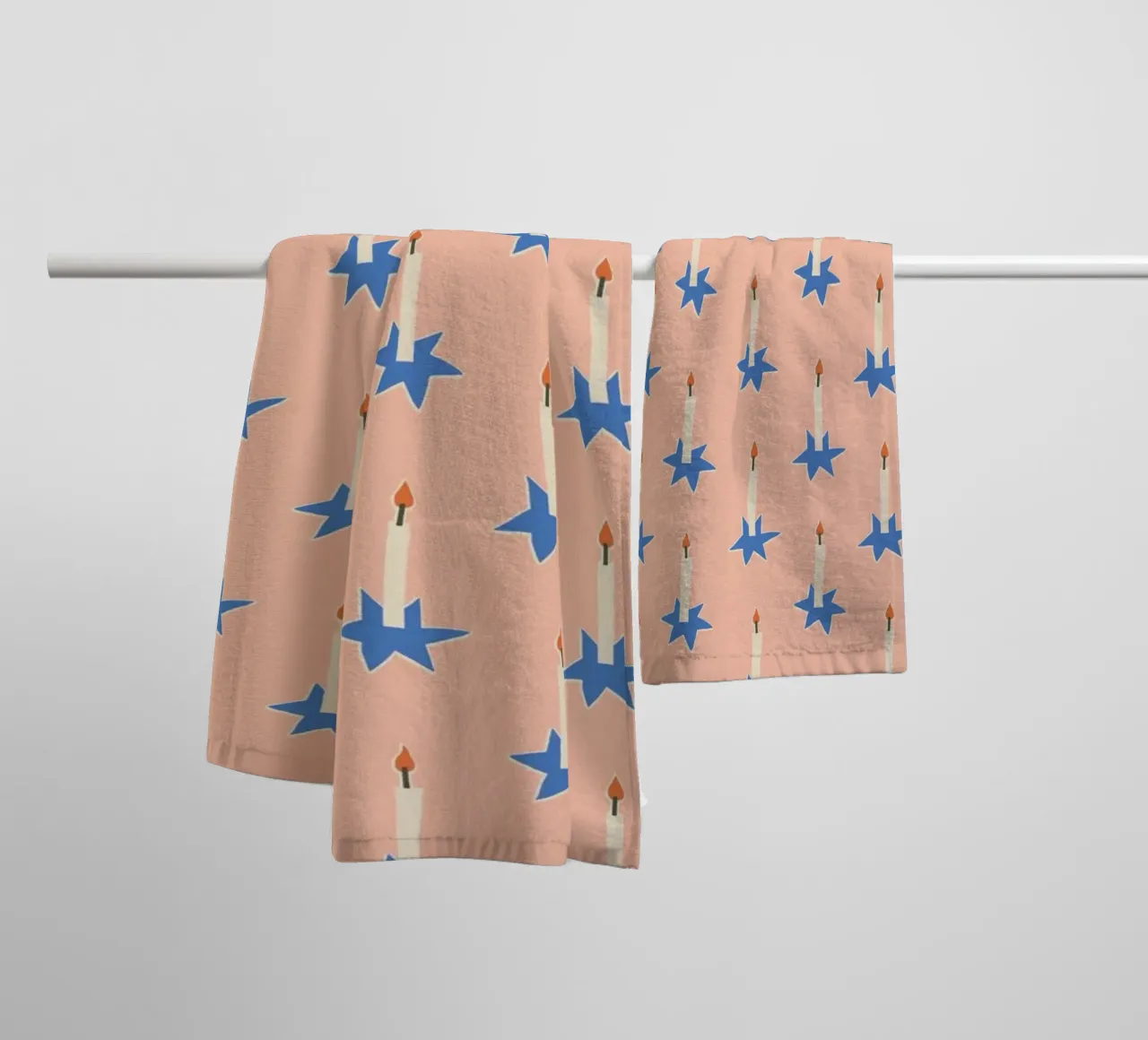 Christmas Pattern No 49 asciugamano da bagno da treechild