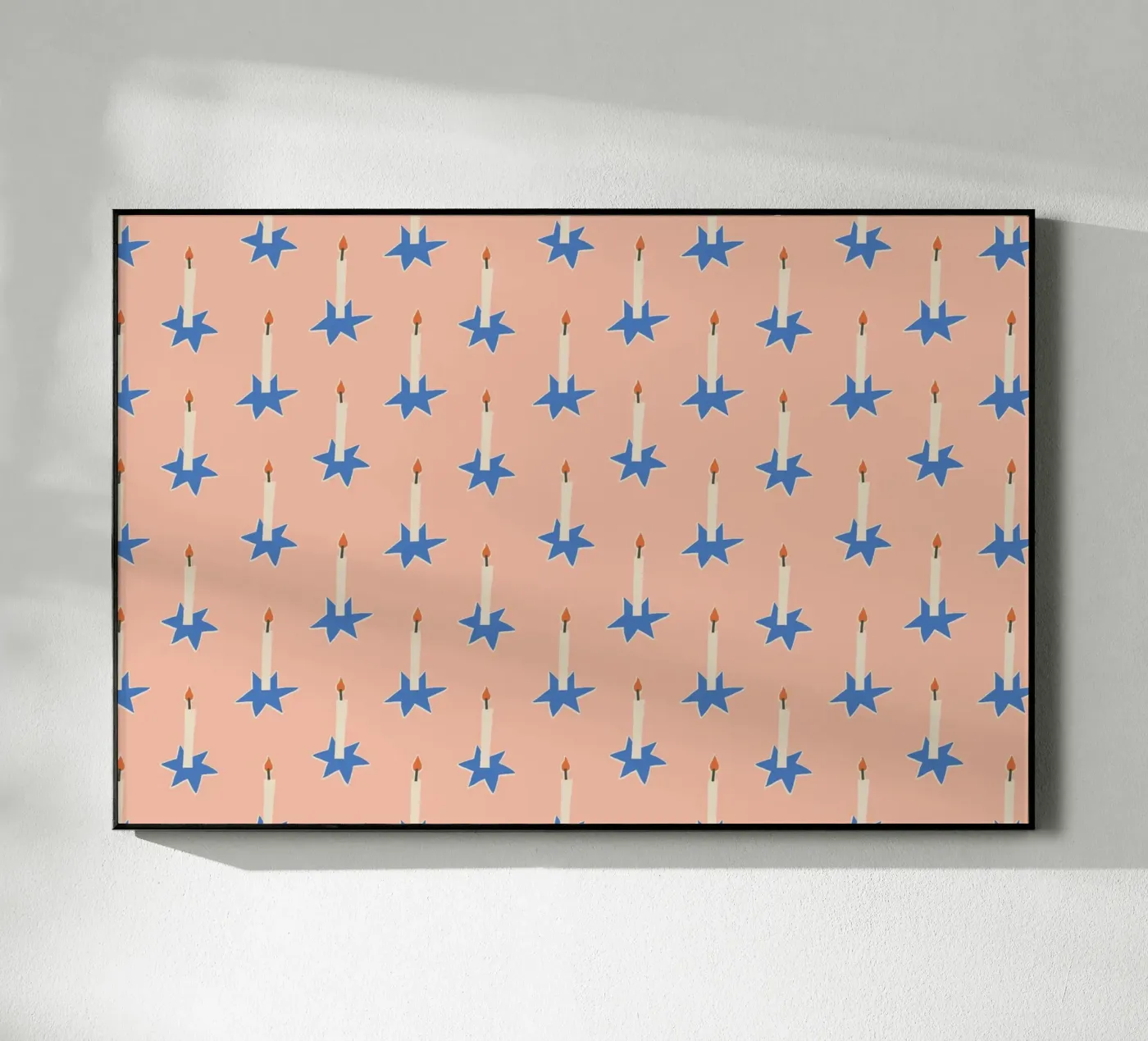 Christmas Pattern No 49 acrylic glass by treechild