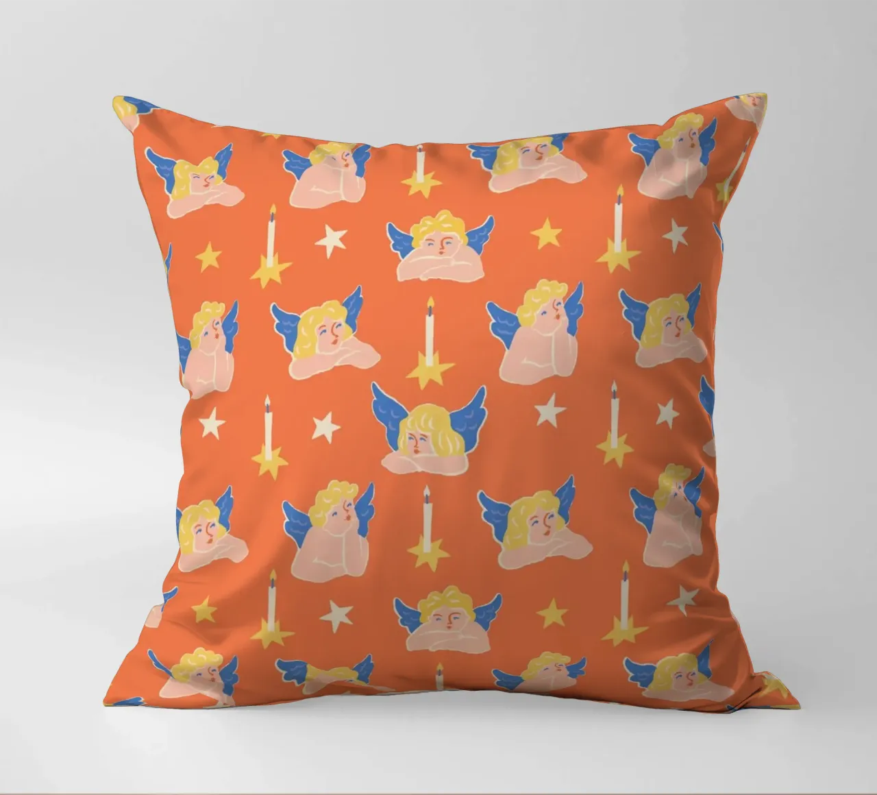 Christmas Pattern No 50 cuscino da treechild
