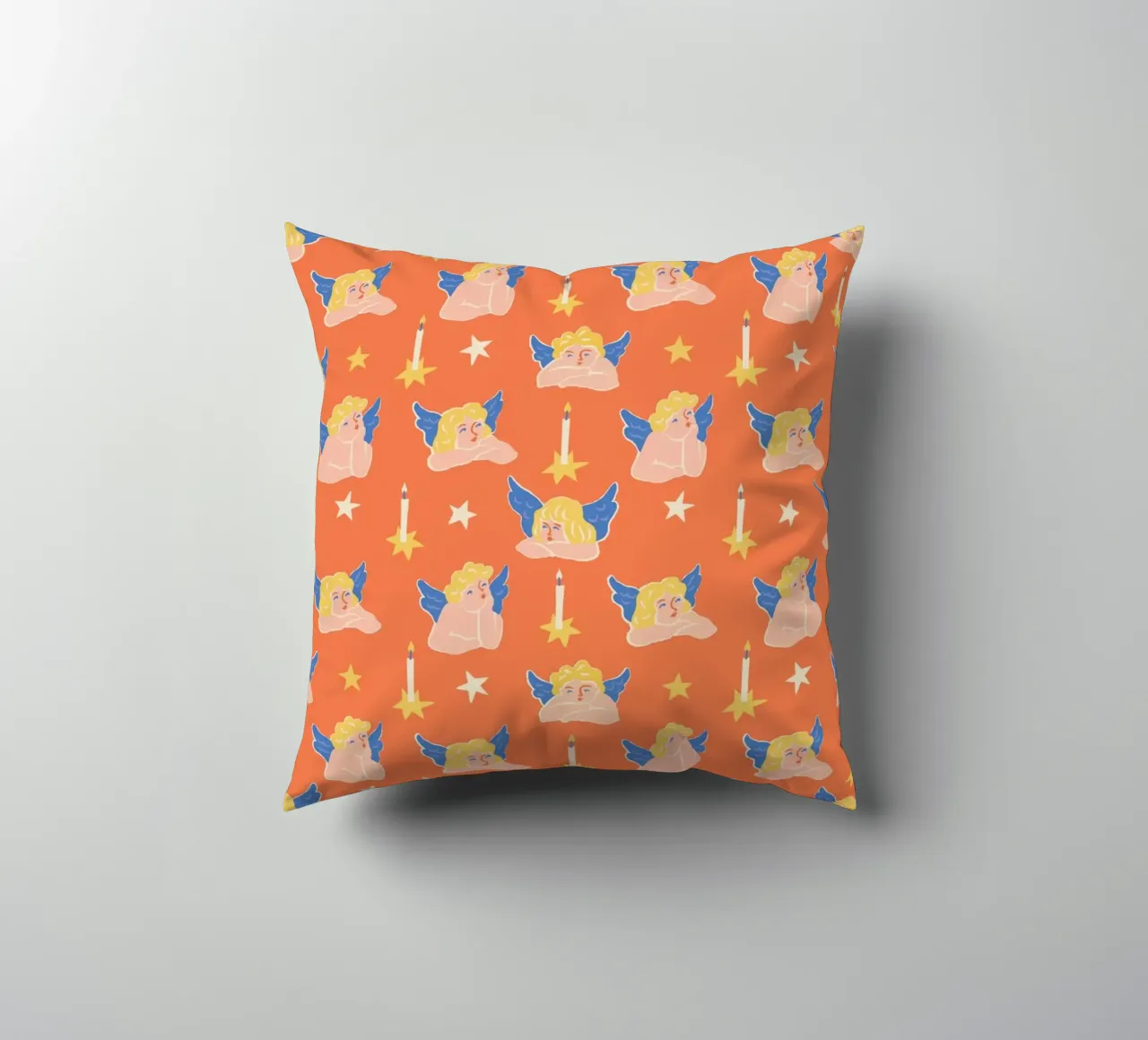Christmas Pattern No 50 cuscino da treechild