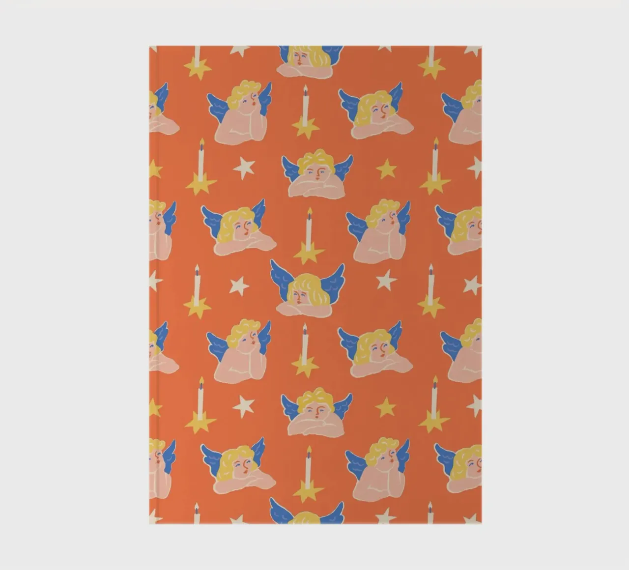 Christmas Pattern No 50 notebook by treechild