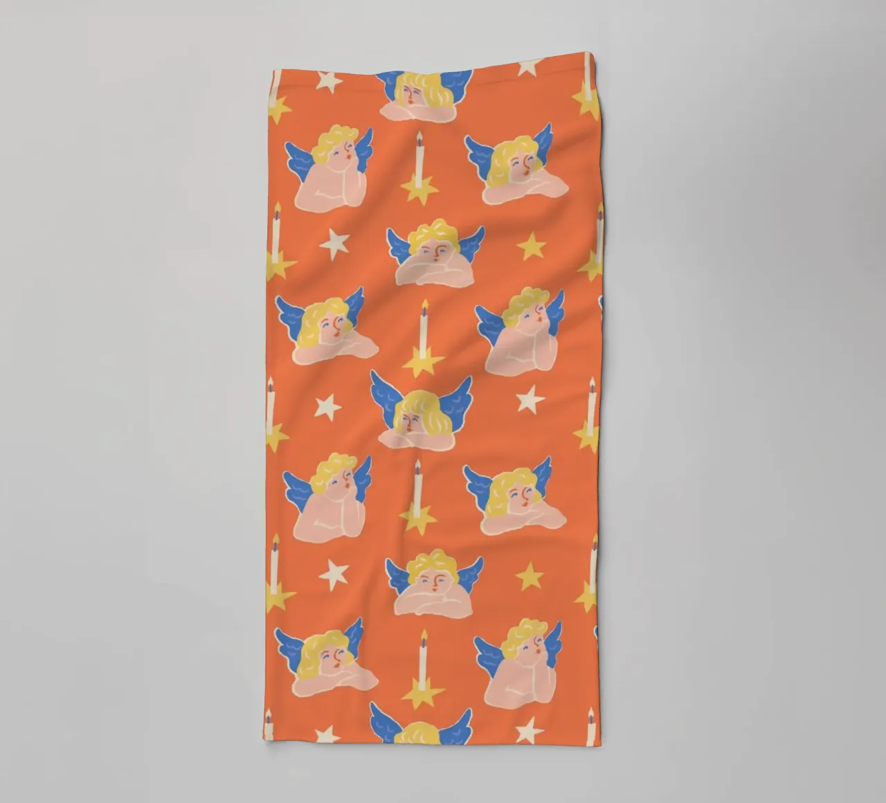 Christmas Pattern No 50 asciugamano da bagno da treechild