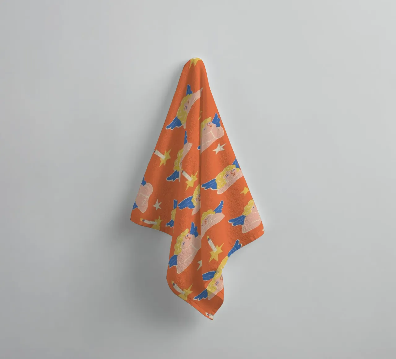 Christmas Pattern No 50 asciugamano da bagno da treechild