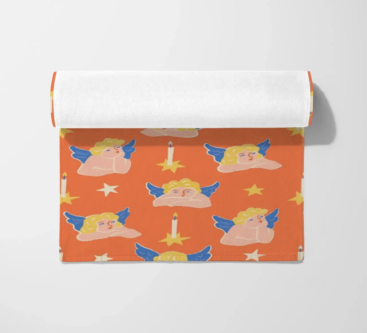 Christmas Pattern No 50 telo mare da treechild