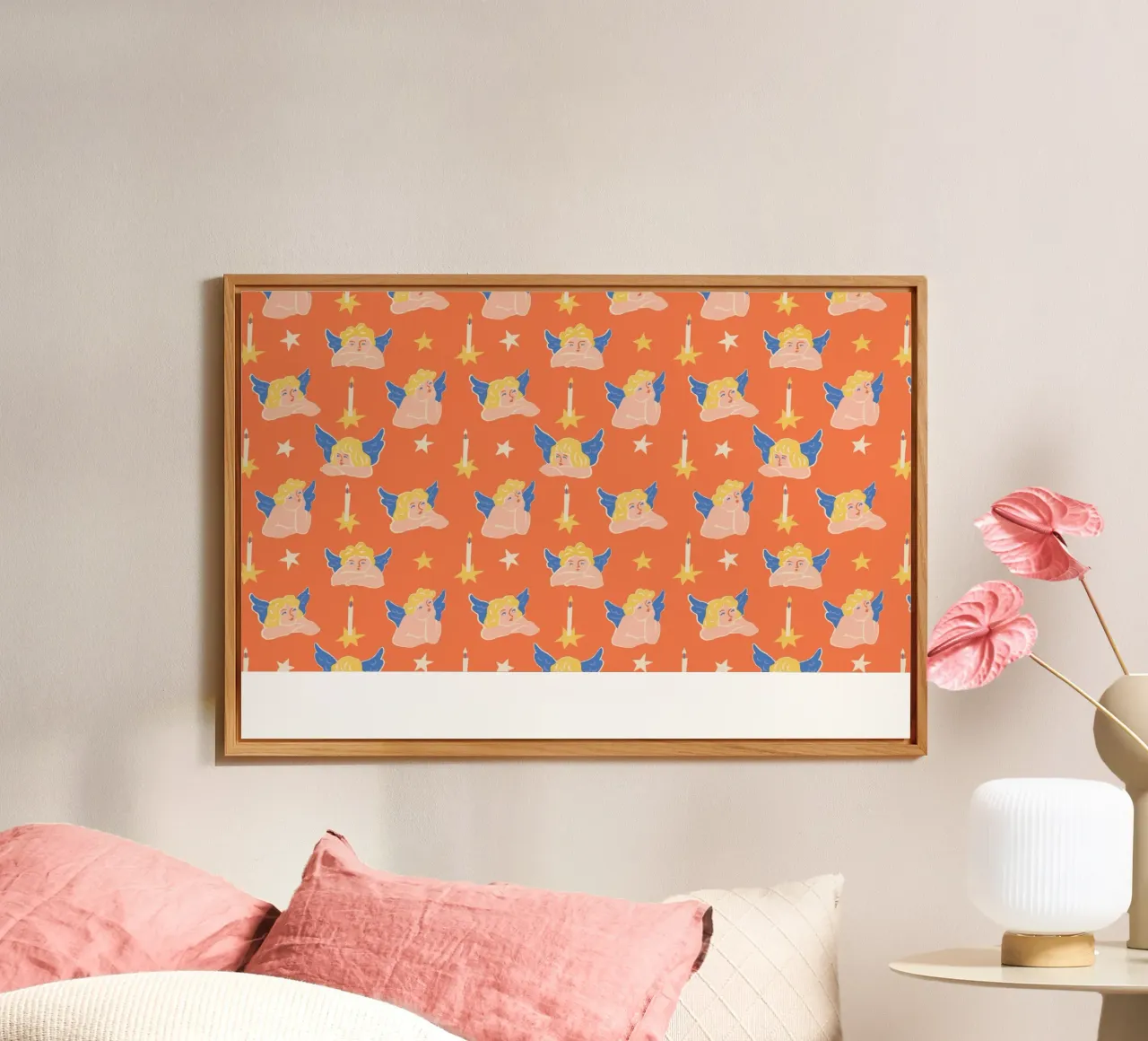 Christmas Pattern No 50 alluminio dibond da treechild