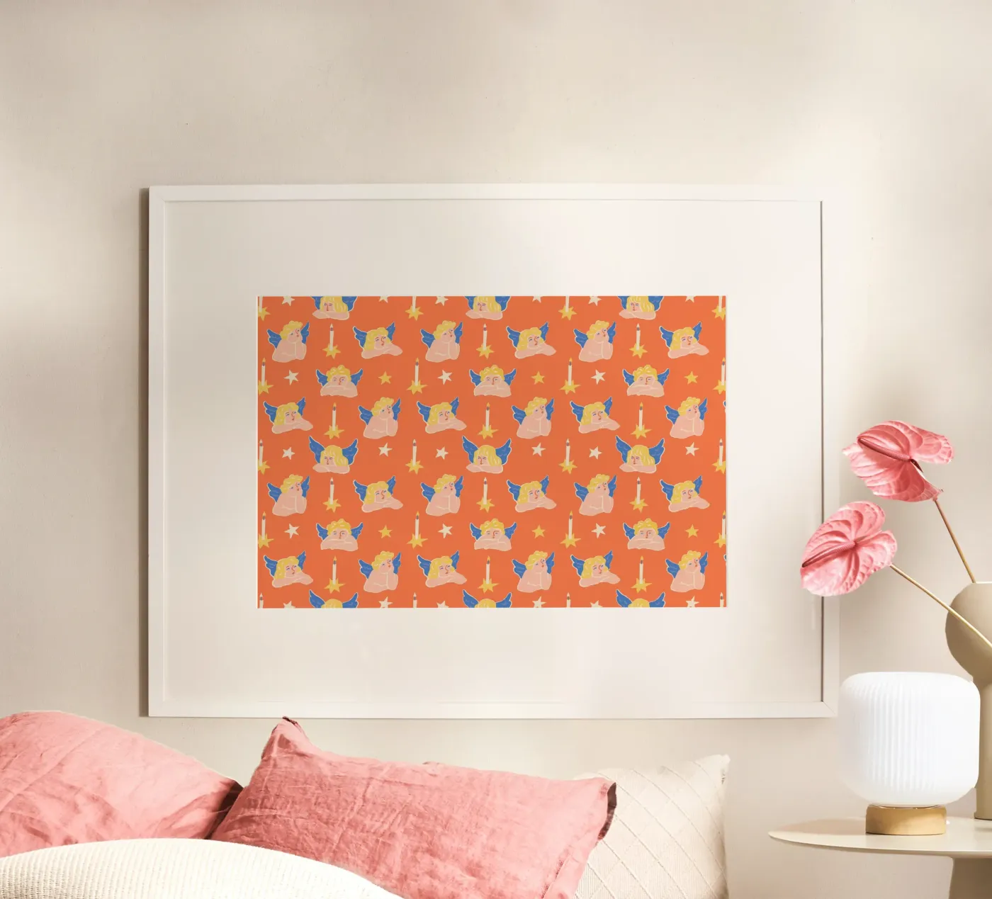 Christmas Pattern No 50 poster da treechild
