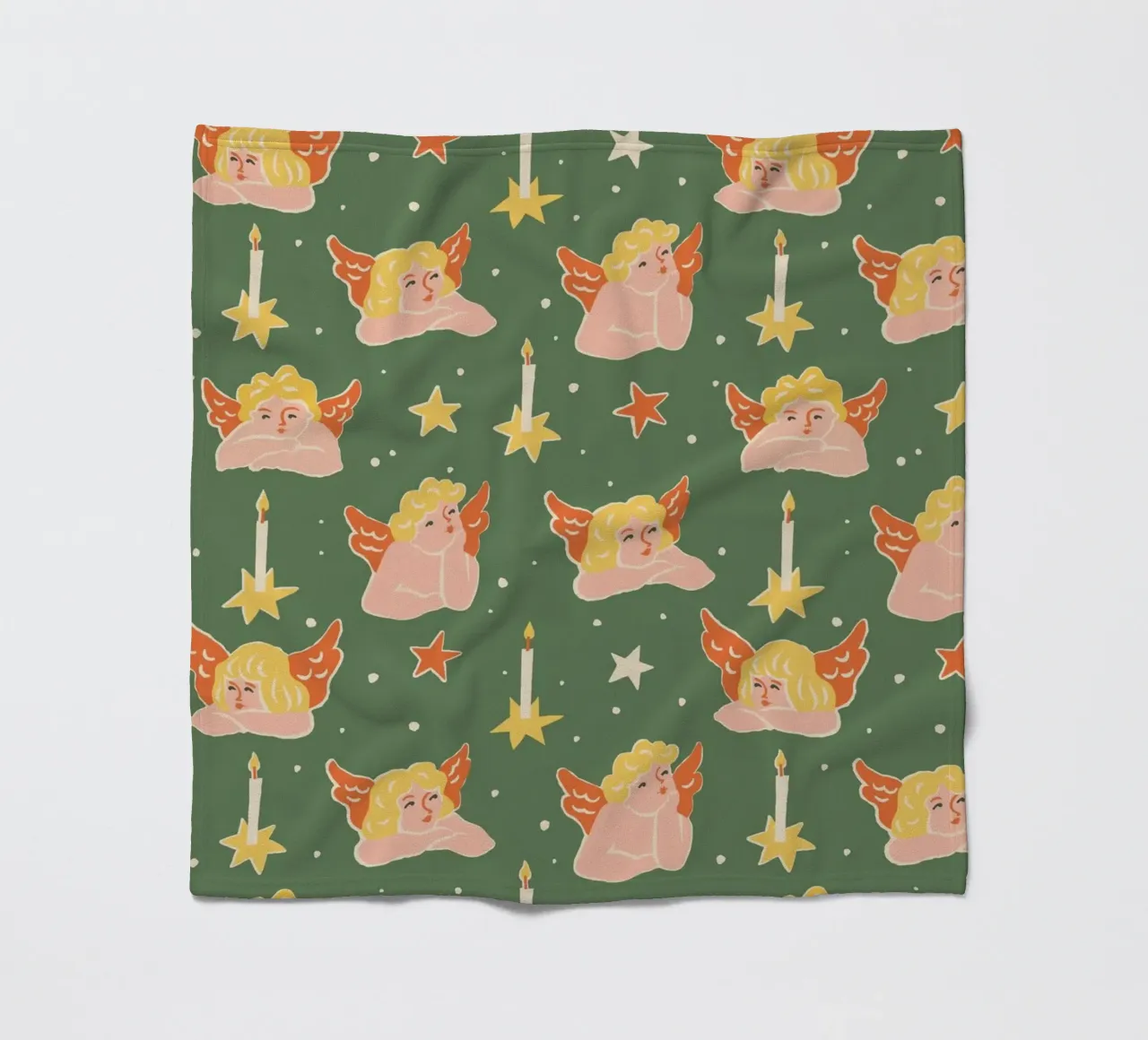Christmas Pattern No 51 coperta in pile da treechild