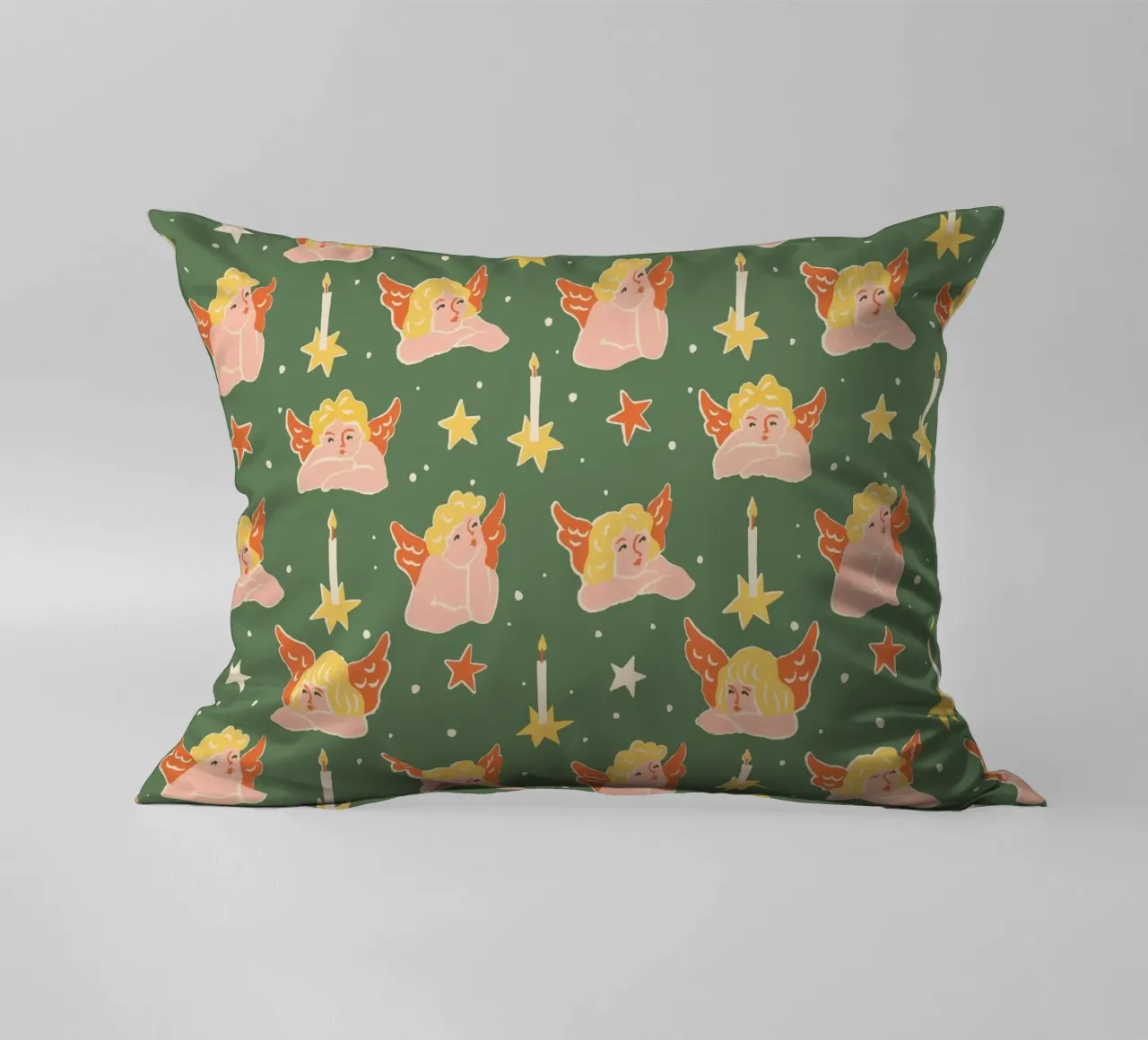 Christmas Pattern No 51 cuscino da treechild