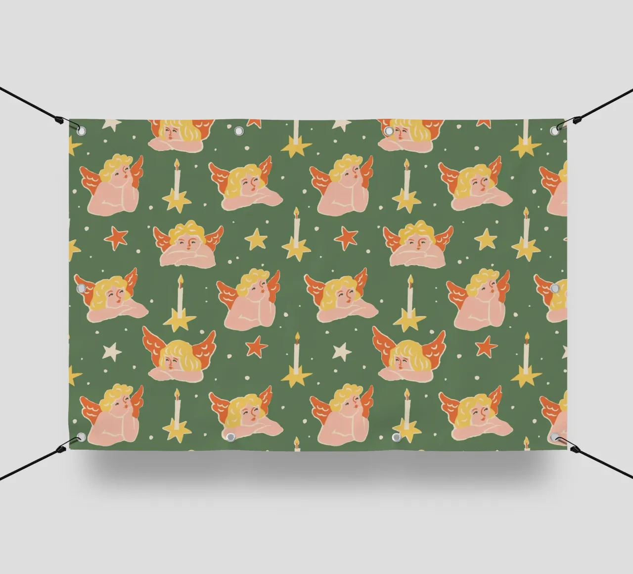 Christmas Pattern No 51 telo in pvc da treechild