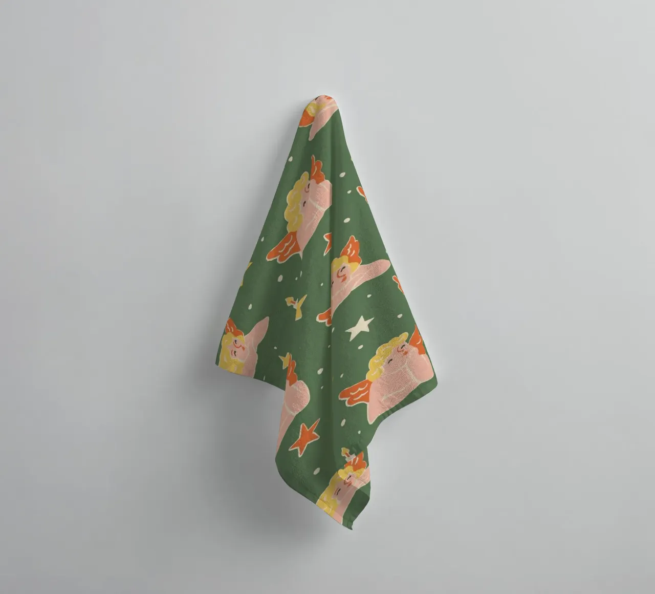 Christmas Pattern No 51 asciugamano da bagno da treechild