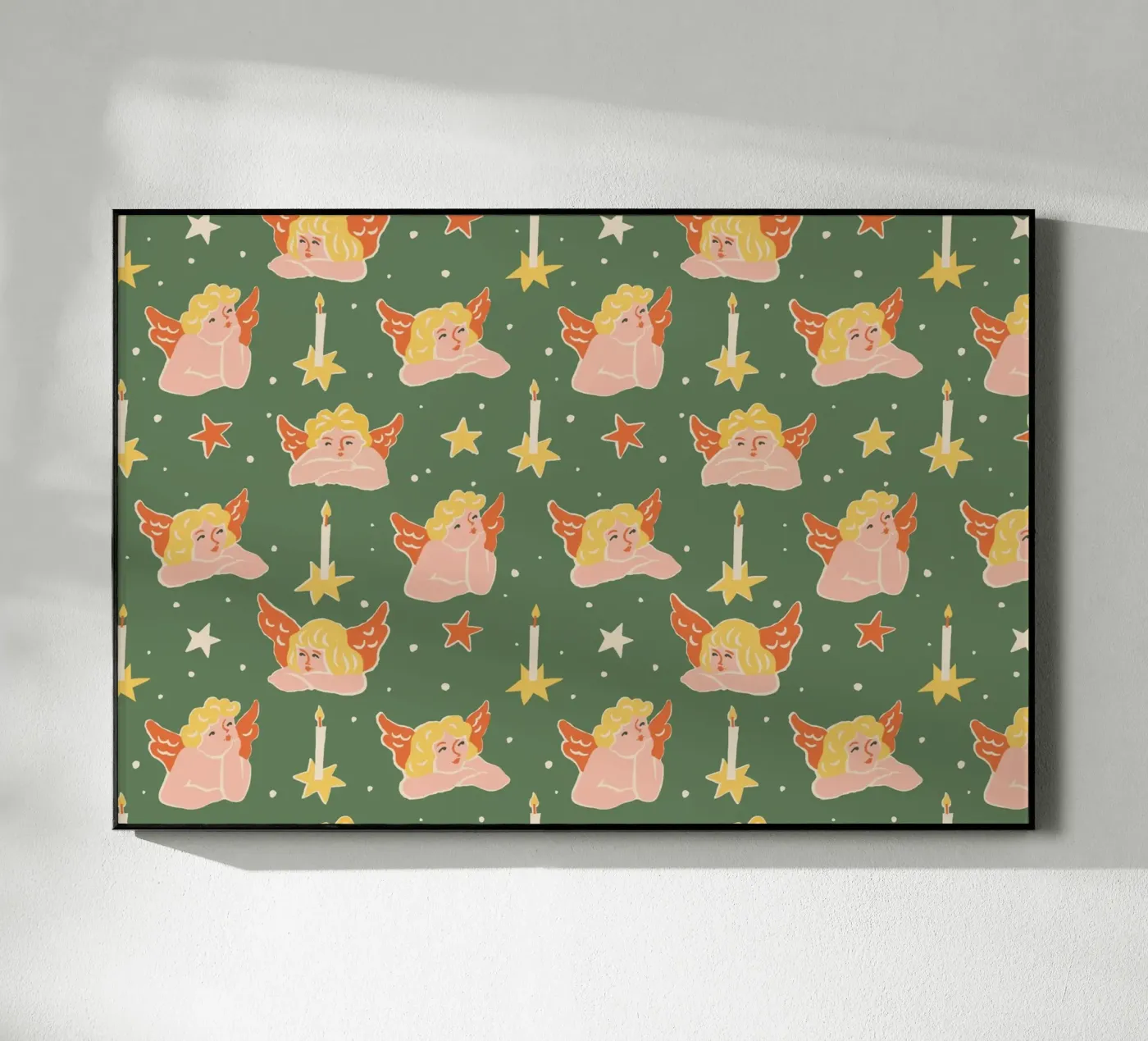 Christmas Pattern No 51 plexiglass da treechild