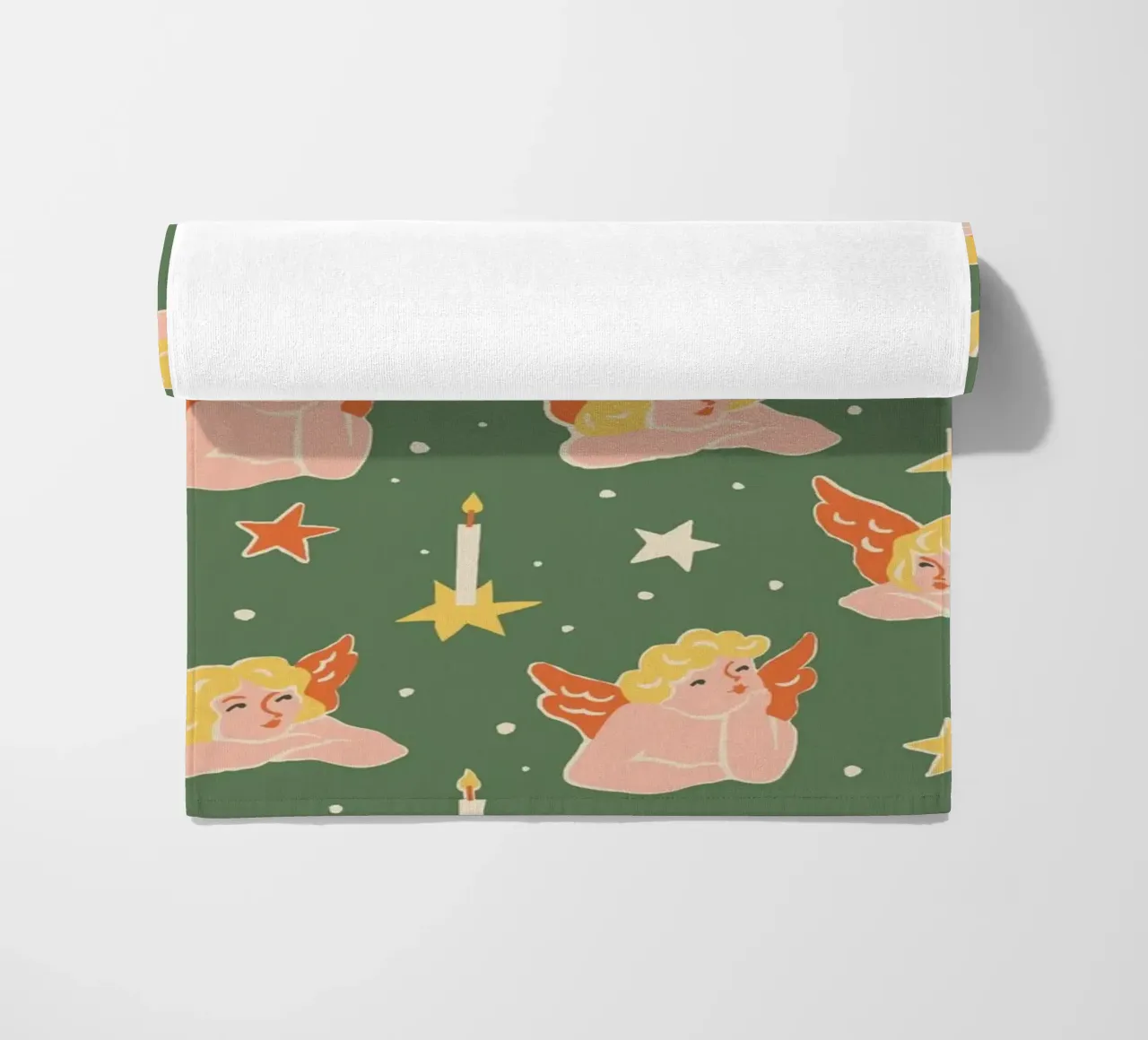 Christmas Pattern No 51 telo mare da treechild