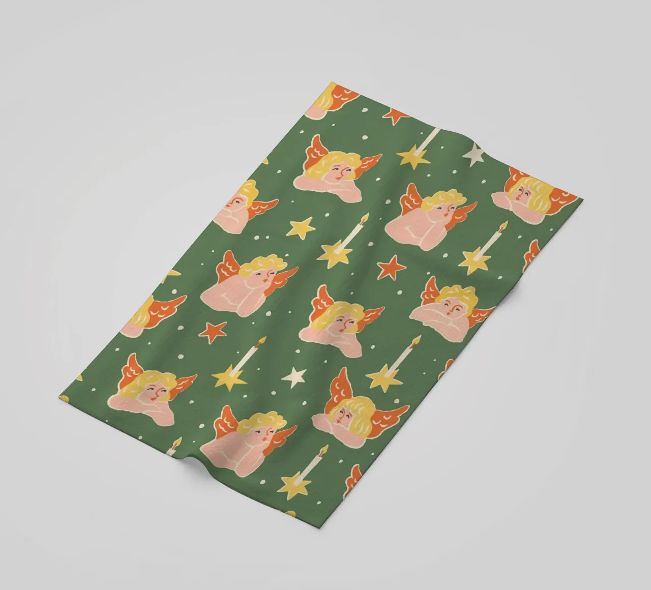 Christmas Pattern No 51 telo mare da treechild