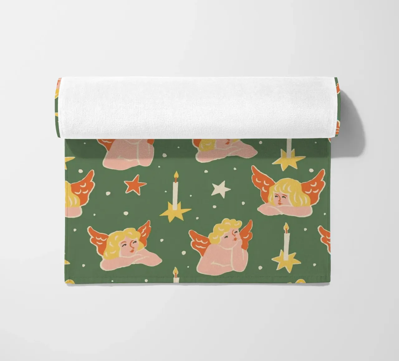 Christmas Pattern No 51 telo mare da treechild