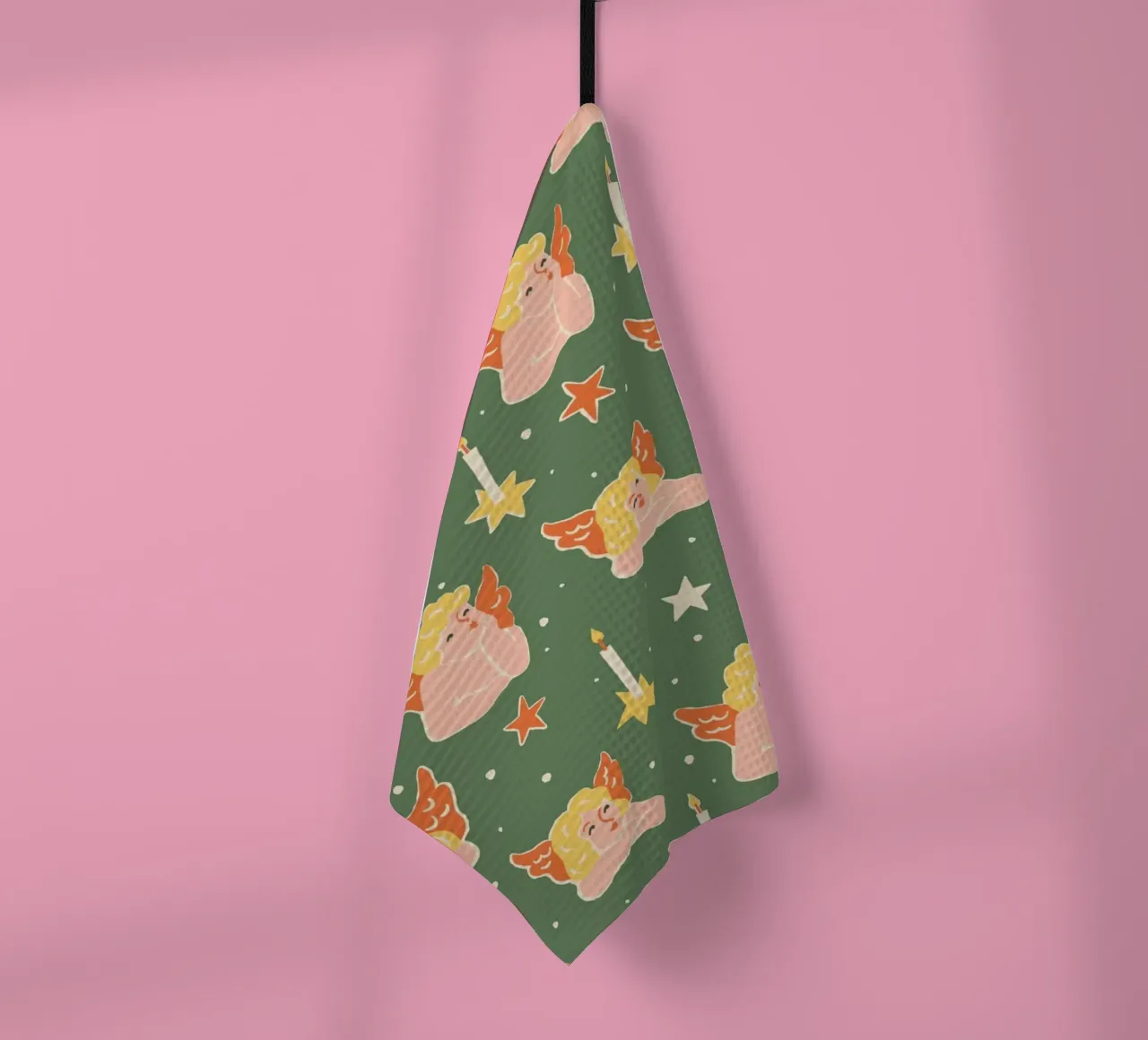 Christmas Pattern No 51 canovaccio da cucina da treechild