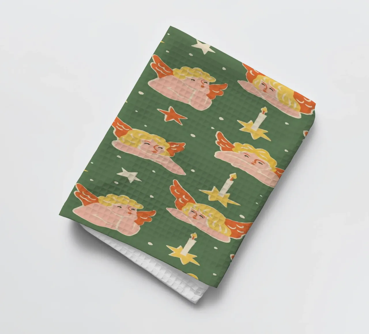 Christmas Pattern No 51 canovaccio da cucina da treechild